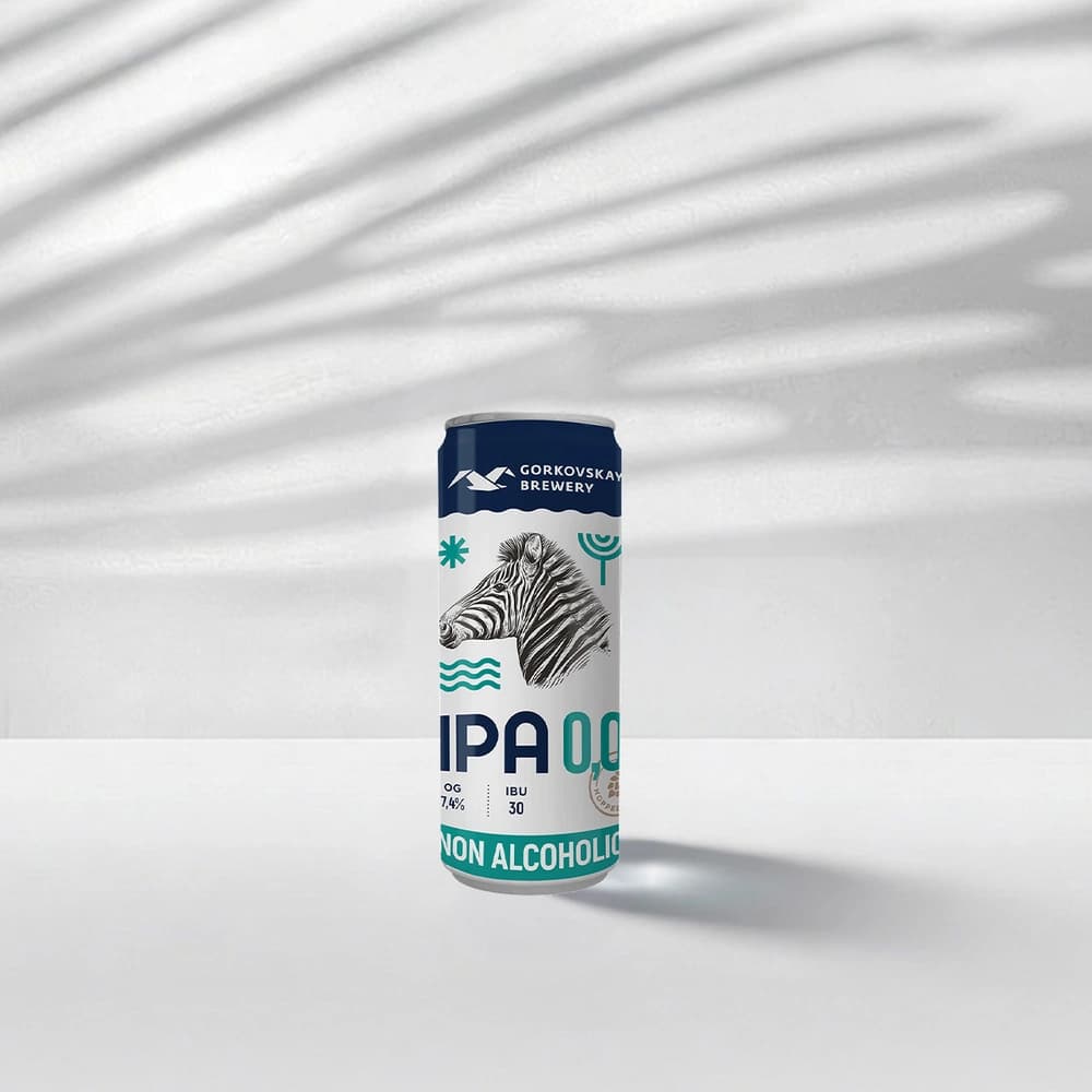 Пиво Горьковская пивоварня IPA 0.0 б/а