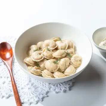 Пельмени с цыплёнком